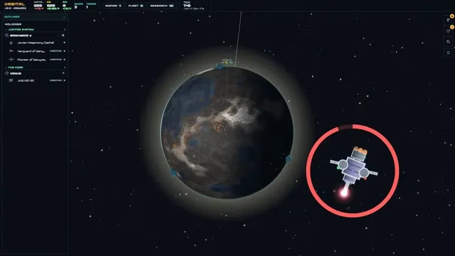 A Mega Destroyer fires a beam into a living world; the surface burns, then turns grey and cratered.